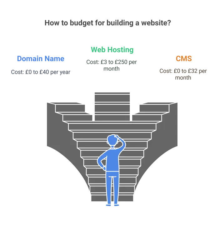 How to budget for building a website