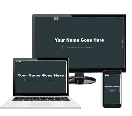 One page website
